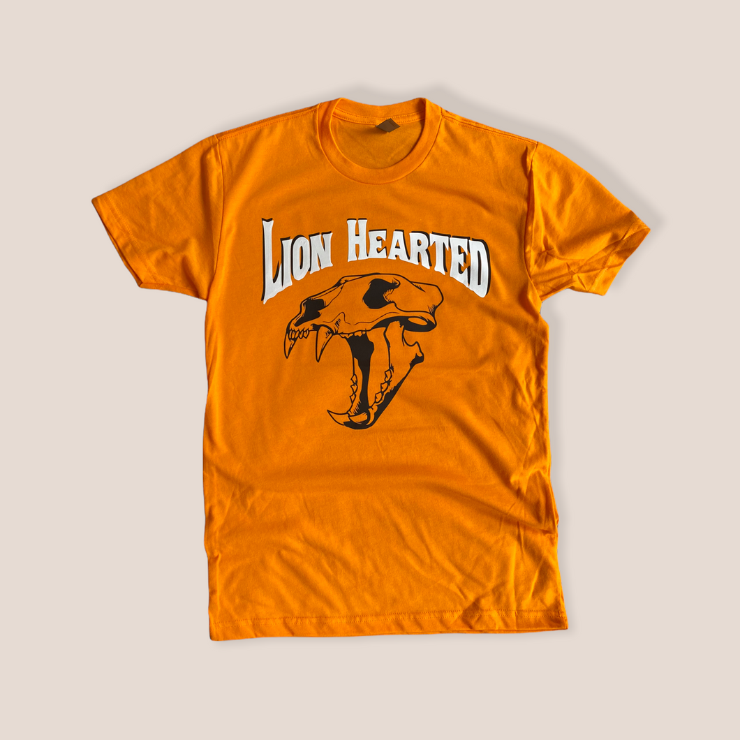 Lion Hearted Skull T-shirt