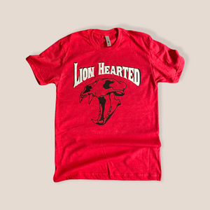 Lion Hearted Skull T-shirt